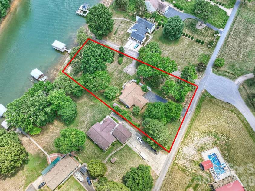113 Skippers Cove Lane, Troutman, NC 28166.  MLS# CAR4393829, YatesRealty ID 31018. Aerial View