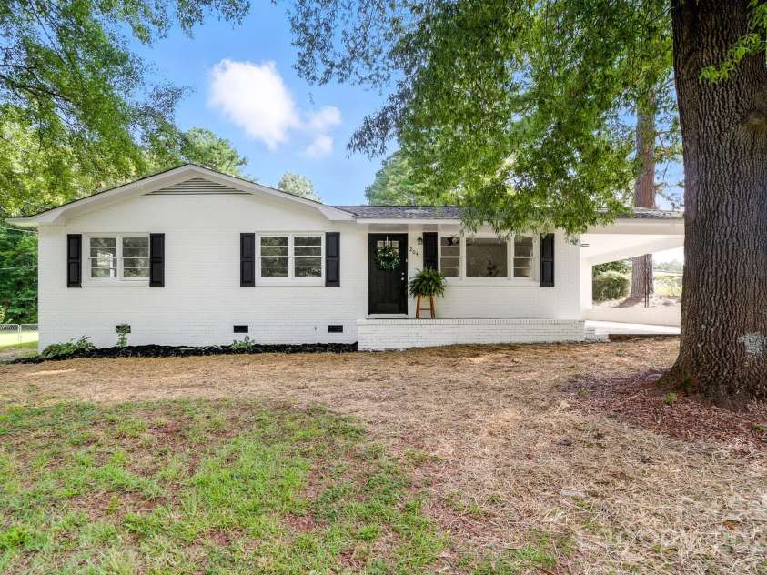 204 Long Creek Road, Bessemer City, NC 28016.  MLS# CAR4284557, YatesRealty ID 31019. Look at those mature trees!