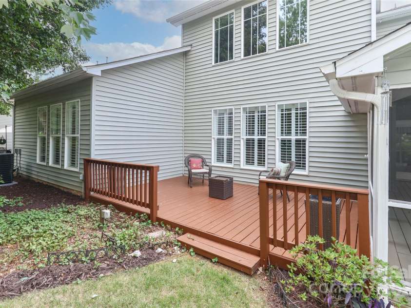 15630 Sagefield Drive, Huntersville, NC 28078.  MLS# CAR4279770, YatesRealty ID 31025. Spacious patio for summer BBQs and relaxing evenings!