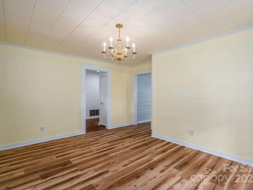 5746 Casar Road, Casar, NC 28020.  MLS# CAR4284690, YatesRealty ID 31027. Dining room