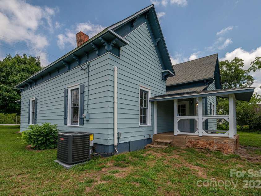 5746 Casar Road, Casar, NC 28020.  MLS# CAR4284690, YatesRealty ID 31027. Side and back view