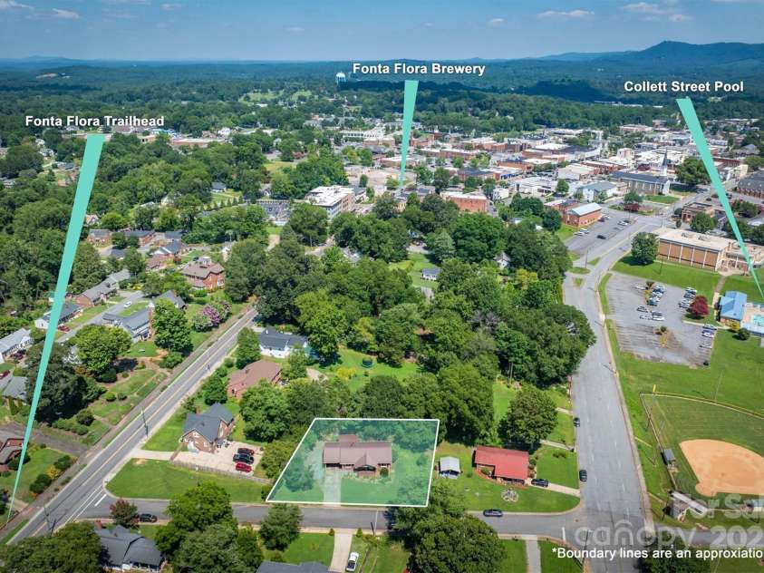 214 Howard Street, Morganton, NC 28655.  MLS# CAR4284499, YatesRealty ID 31028. Location! Location! Location!