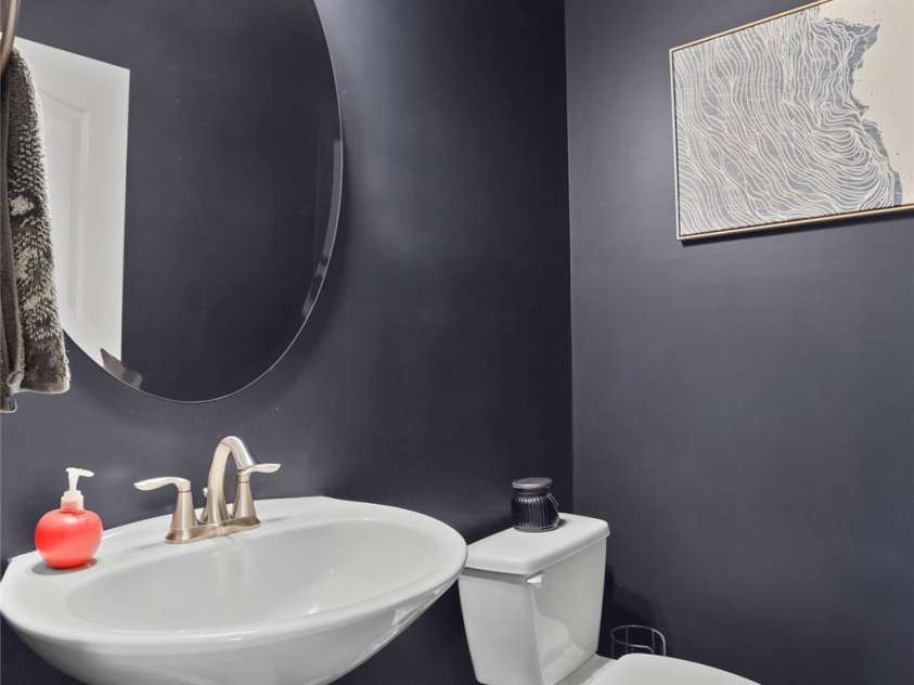 2412 Hamlet Court, Matthews, NC 28105.  MLS# CAR4394300, YatesRealty ID 31028. First Floor Powder Bath