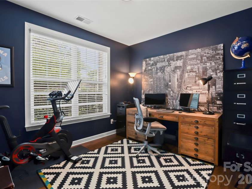 2412 Hamlet Court, Matthews, NC 28105.  MLS# CAR4394300, YatesRealty ID 31028. Office/Study