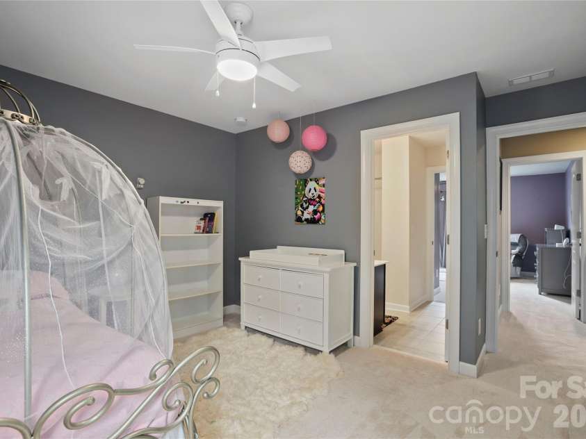 2412 Hamlet Court, Matthews, NC 28105.  MLS# CAR4394300, YatesRealty ID 31028. Secondary Bedroom