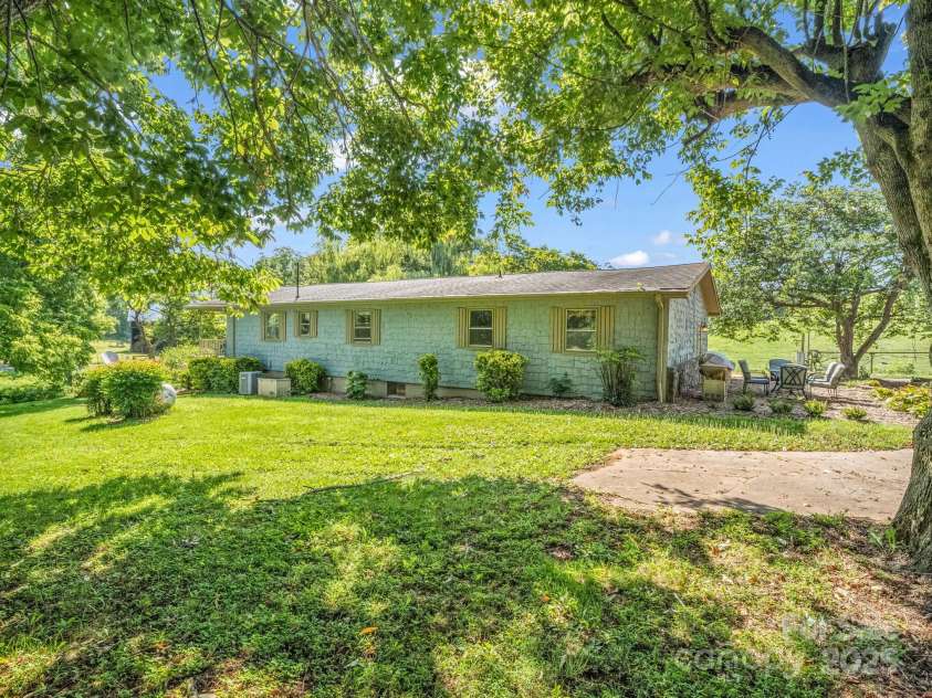 430 Mag Sluder Road, Alexander, NC 28701.  MLS# CAR4286393, YatesRealty ID 31033. Exterior Back of Home