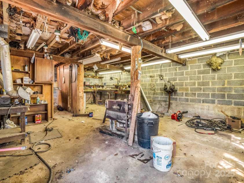 430 Mag Sluder Road, Alexander, NC 28701.  MLS# CAR4286393, YatesRealty ID 31033. Upper Barn Storage Area