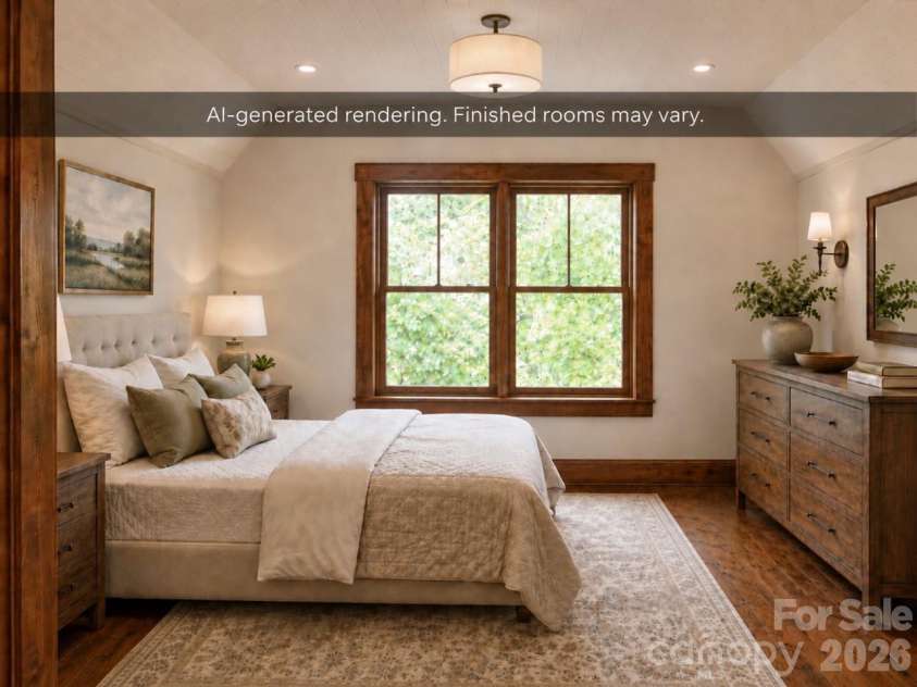 9208 Flying Eagle Lane, Charlotte, NC 28278.  MLS# CAR4397874, YatesRealty ID 31033. Bedroom 4 AI Render Potential