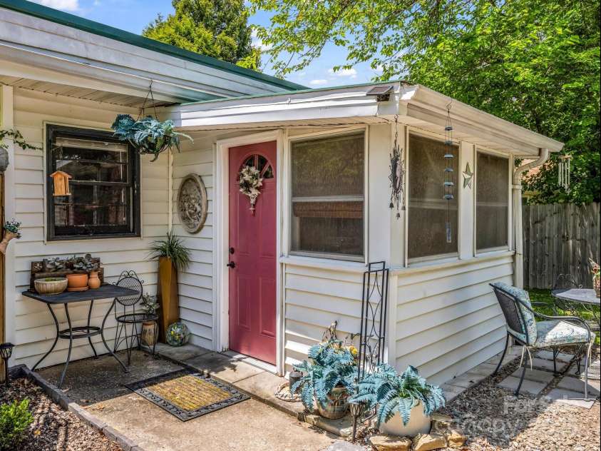 226 Substation Street, Hendersonville, NC 28792.  MLS# CAR4265735, YatesRealty ID 31036. Rear Entrance