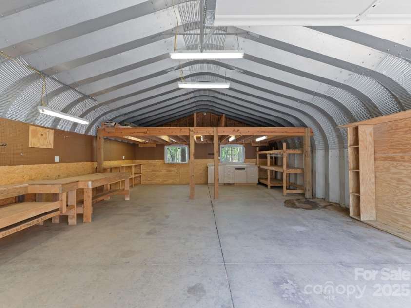 10200 Amsterdam Drive, Mount Pleasant, NC 28124.  MLS# CAR4213612, YatesRealty ID 31037. Fully powered shed/garage- used as a wood working workshop previously