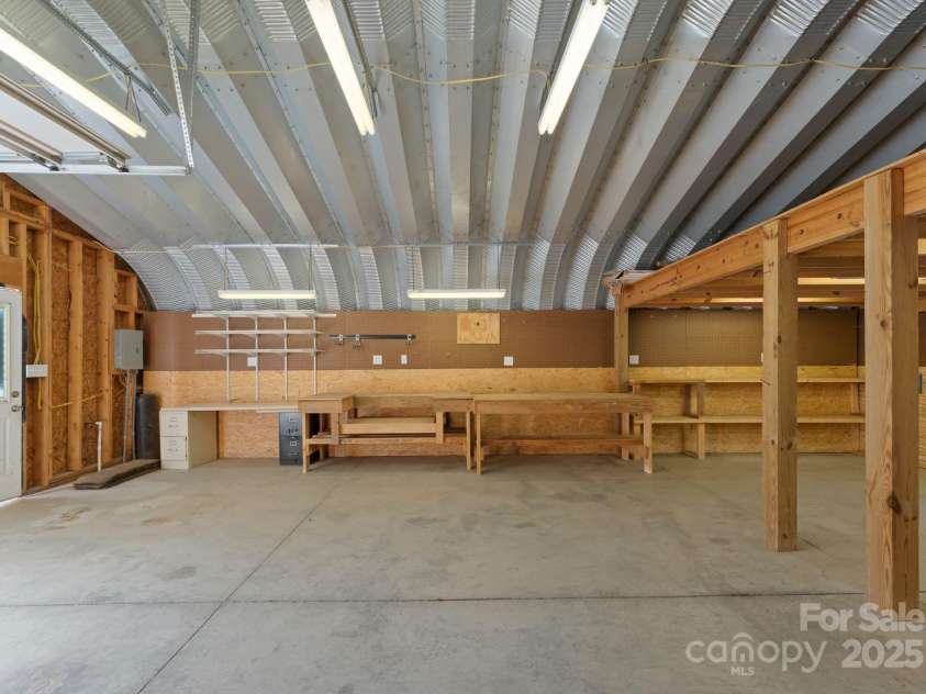 10200 Amsterdam Drive, Mount Pleasant, NC 28124.  MLS# CAR4213612, YatesRealty ID 31037. Fully powered shed/garage- used as a wood working workshop previously