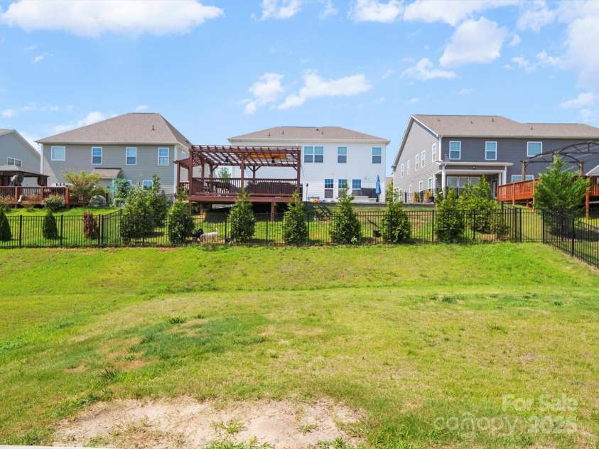 3042 Burnello Court, Iron Station, NC 28080.  MLS# CAR4244705, YatesRealty ID 31038. Backyard