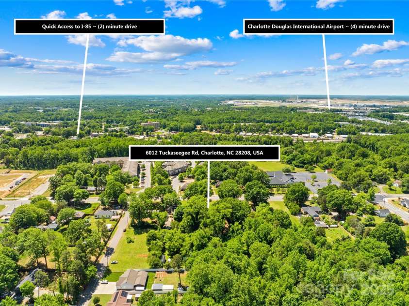 6012 Tuckaseegee Road, Charlotte, NC 28208.  MLS# CAR4252360, YatesRealty ID 31039. 