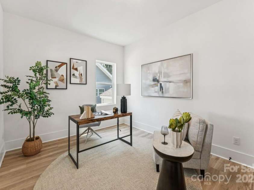 105 Ransom Street, Gastonia, NC 28052.  MLS# CAR4279798, YatesRealty ID 31052. Bedroom/Office First Floor