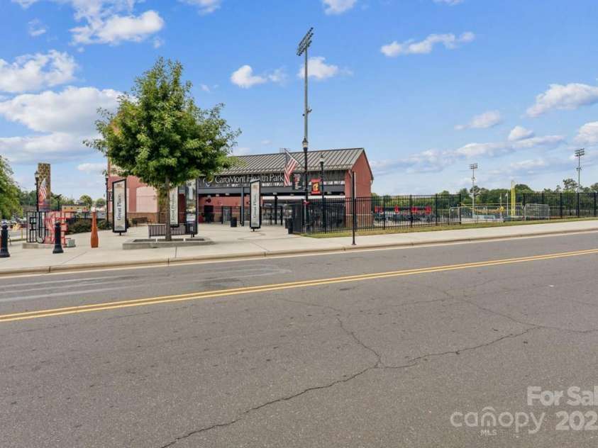 105 Ransom Street, Gastonia, NC 28052.  MLS# CAR4279798, YatesRealty ID 31052. CaroMont Health ballpark & the FUSE District