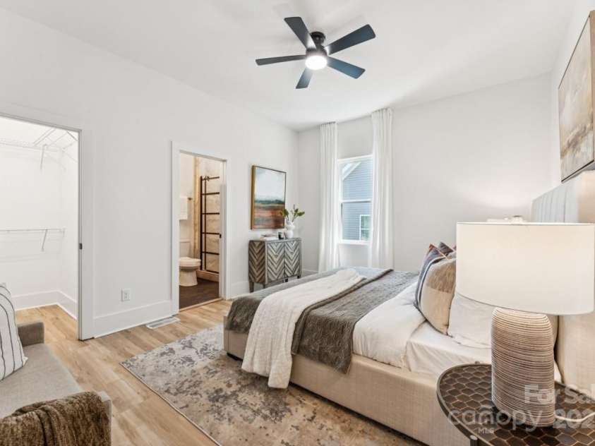 105 Ransom Street, Gastonia, NC 28052.  MLS# CAR4279798, YatesRealty ID 31052. First Floor Owners' Suite with Walk-In Closet