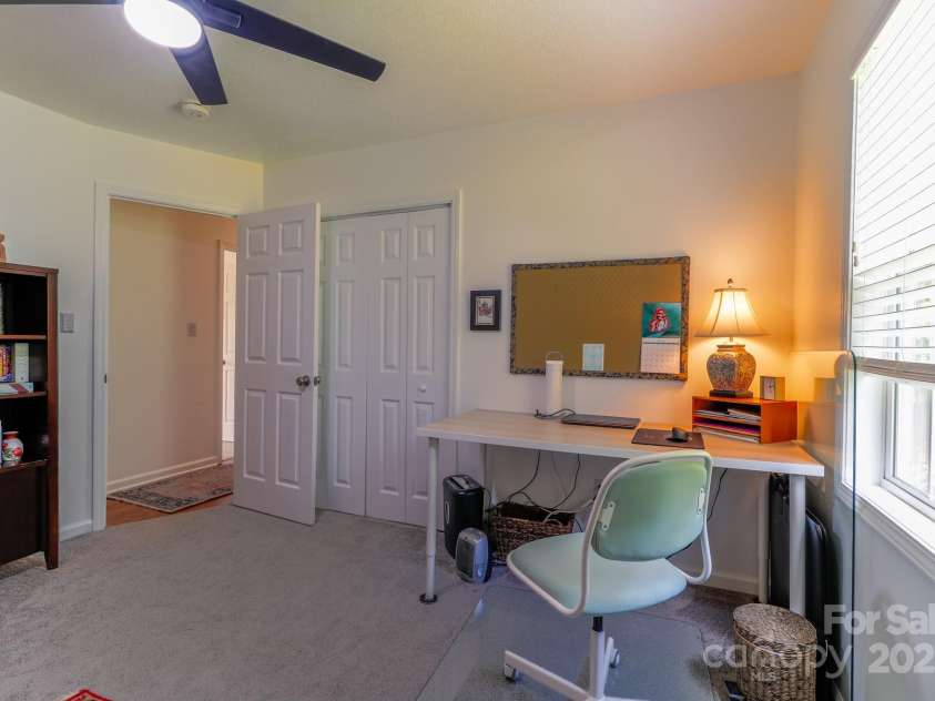 142 Ridge Brook Drive, Weaverville, NC 28787.  MLS# CAR4332710, YatesRealty ID 31054. Bedroom 2 to Hall