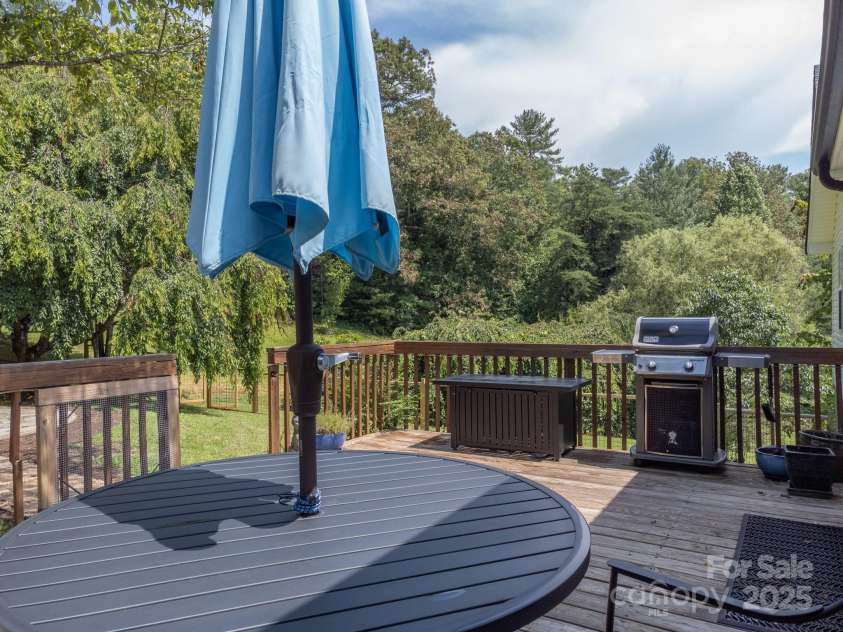 142 Ridge Brook Drive, Weaverville, NC 28787.  MLS# CAR4332710, YatesRealty ID 31054. Deck