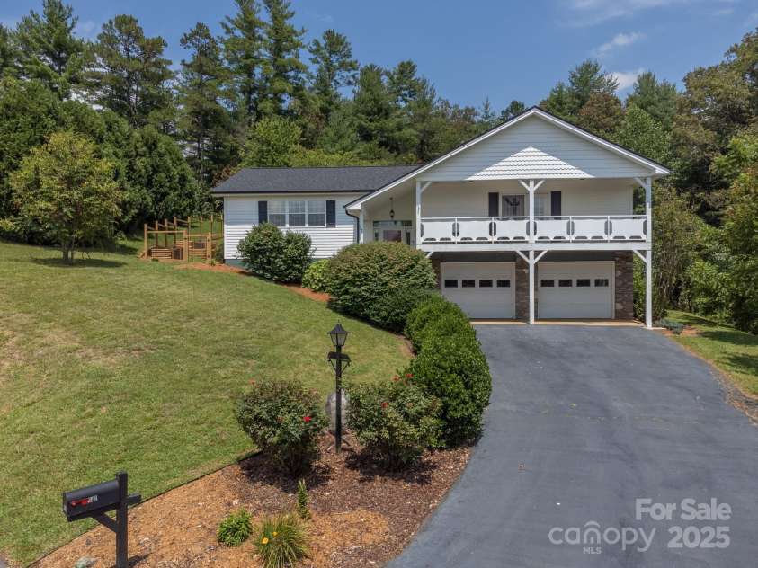 142 Ridge Brook Drive, Weaverville, NC 28787.  MLS# CAR4332710, YatesRealty ID 31054. Front
