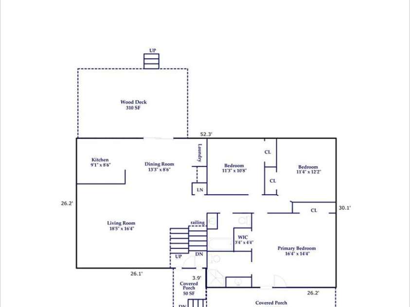 142 Ridge Brook Drive, Weaverville, NC 28787.  MLS# CAR4332710, YatesRealty ID 31054. Main Level