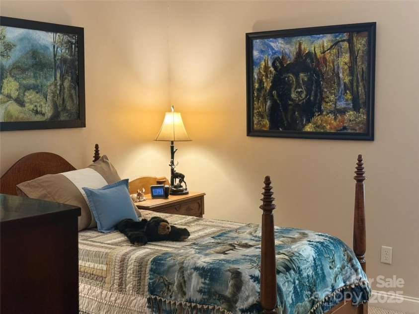 877 Soquili Drive, Brevard, NC 28712.  MLS# CAR4282524, YatesRealty ID 31057. Second bedroom.