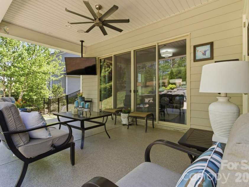 4512 Acorn Hill Drive, Lancaster, SC 29720.  MLS# CAR4384676, YatesRealty ID 31059. Covered Patio