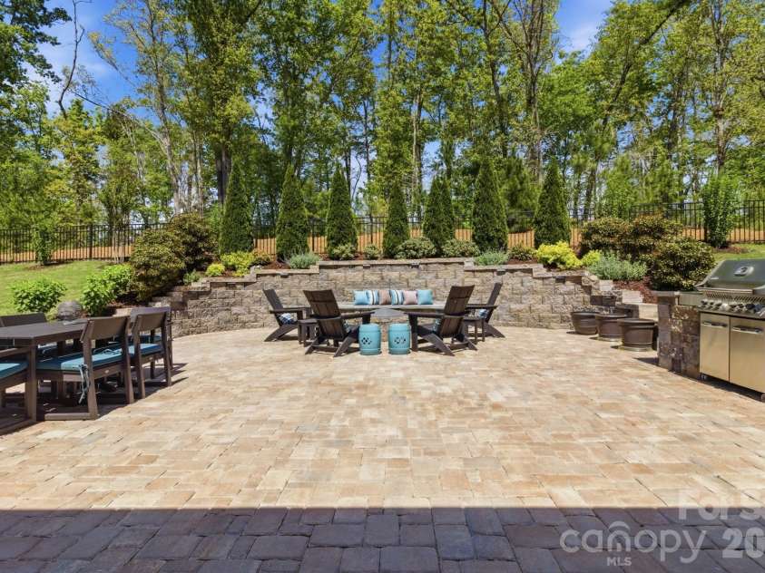4512 Acorn Hill Drive, Lancaster, SC 29720.  MLS# CAR4384676, YatesRealty ID 31059. Firepit Area