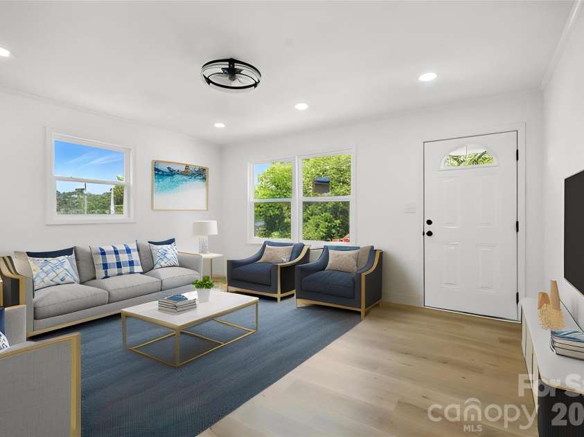 1214 Short Street, Salisbury, NC 28144.  MLS# CAR4286620, YatesRealty ID 31063. Virtually Staged 