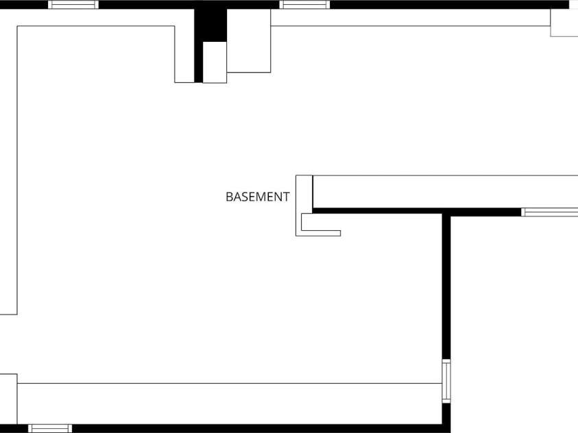 1230 Dana Road, Hendersonville, NC 28792.  MLS# CAR4392135, YatesRealty ID 31064. Basement floor plan