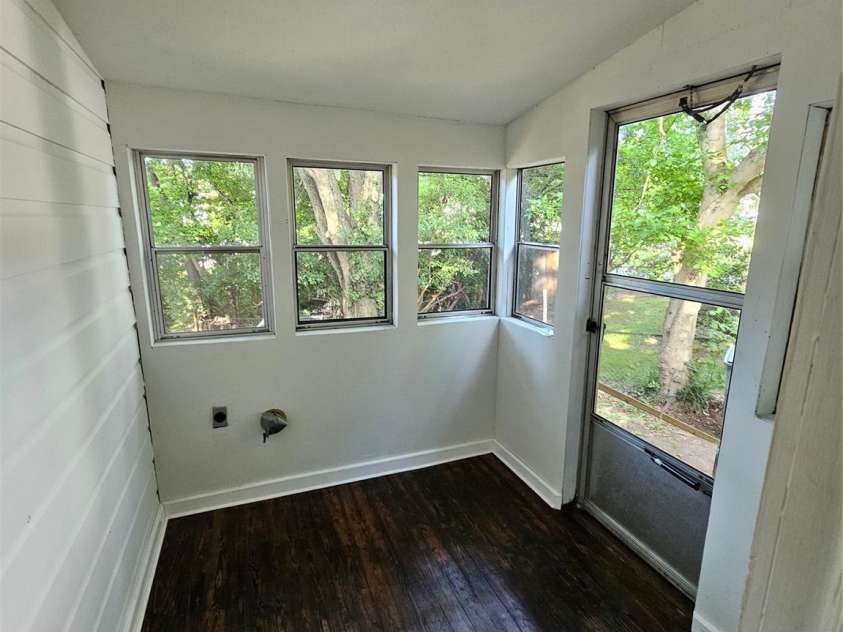 1129 5th Avenue, Gastonia, NC 28052.  MLS# CAR4393173, YatesRealty ID 31066. Back porch