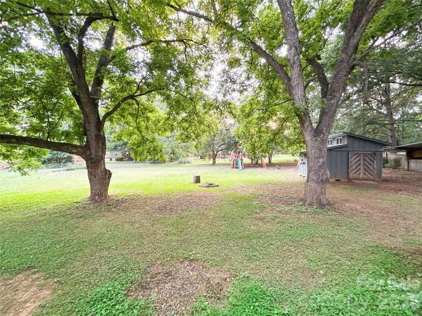 119 Hillcrest Street, Shelby, NC 28152.  MLS# CAR4391775, YatesRealty ID 31068. Backyard