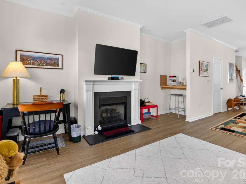 278 Davidson Gateway Drive, Davidson, NC 28036.  MLS# CAR4393609, YatesRealty ID 31069. Great Room #2 w/fireplace