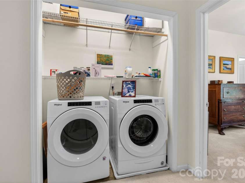 278 Davidson Gateway Drive, Davidson, NC 28036.  MLS# CAR4393609, YatesRealty ID 31069. Laundry Closet - W/D remain