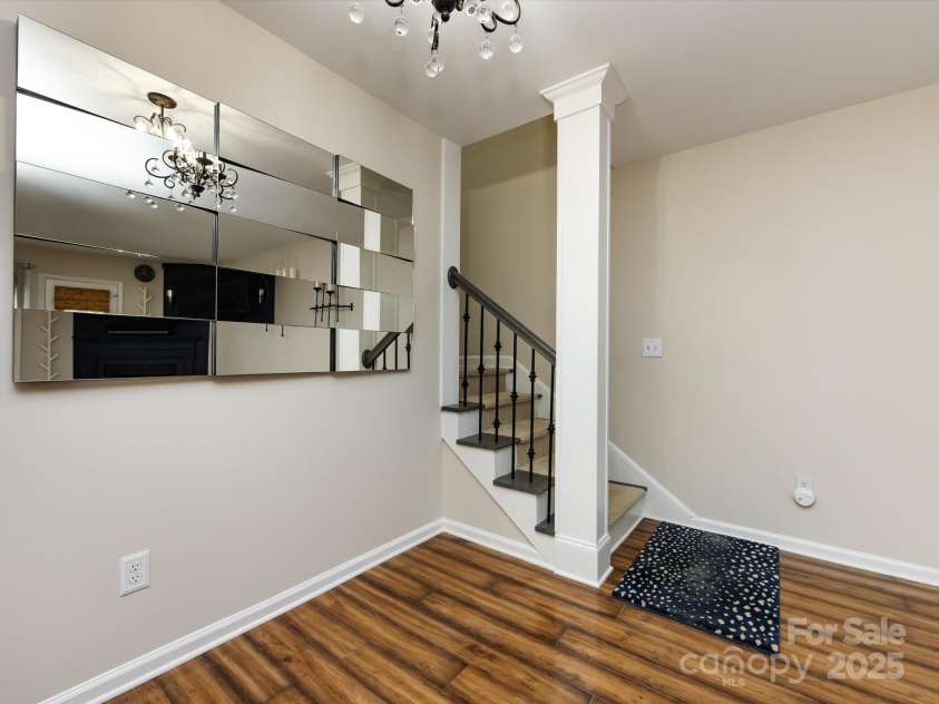 3508 Colony Crossing Drive, Charlotte, NC 28226.  MLS# CAR4279555, YatesRealty ID 31072. Plenty of room for a dining table right off the kitchen