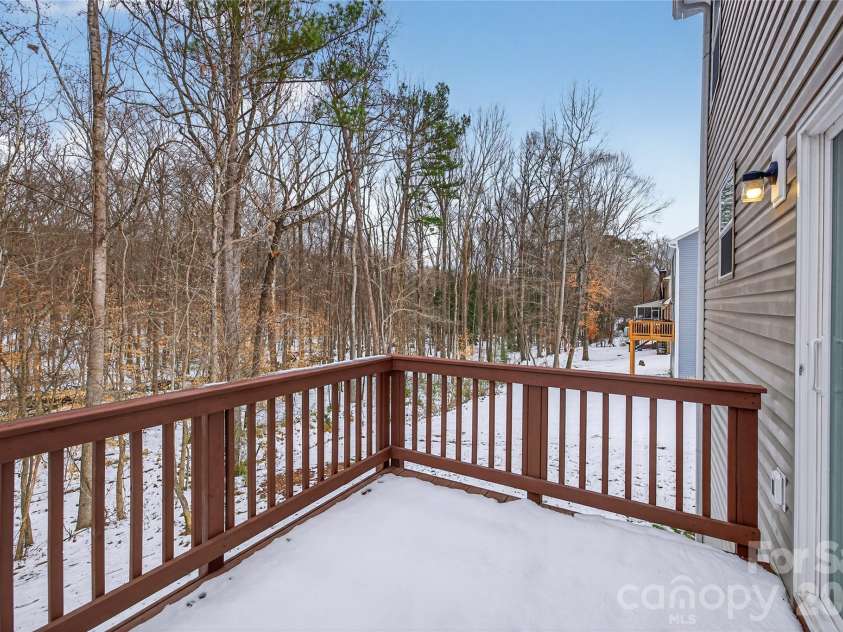 7308 Rothmore Street, Charlotte, NC 28215.  MLS# CAR4340834, YatesRealty ID 31075. Back deck 