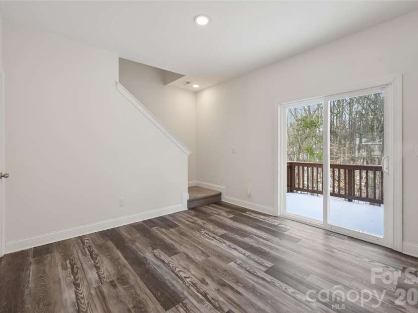 7308 Rothmore Street, Charlotte, NC 28215.  MLS# CAR4340834, YatesRealty ID 31075. Stairs to upper level