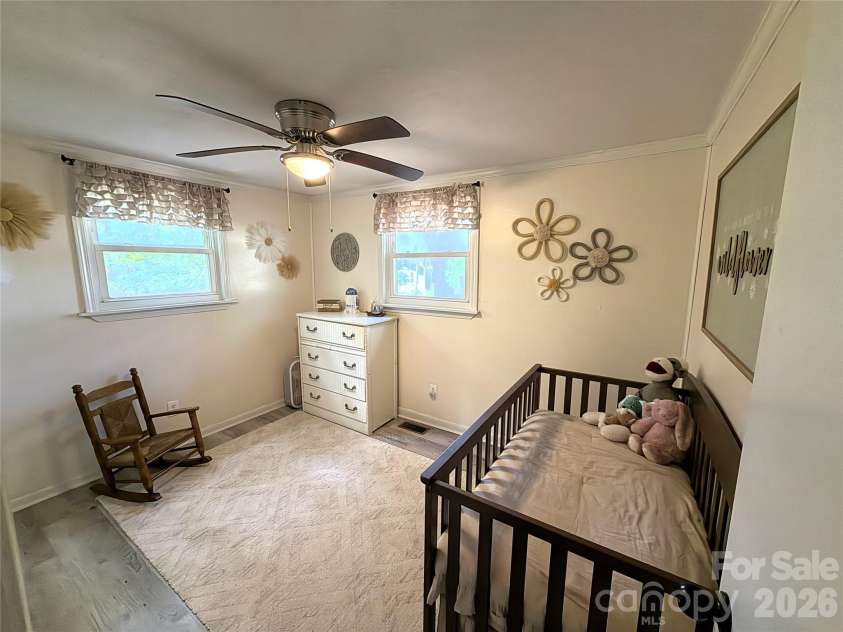 68 Doc Stokes Drive, Taylorsville, NC 28681.  MLS# CAR4393235, YatesRealty ID 31082. 2nd bedroom