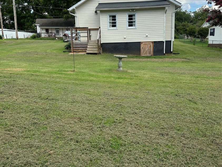 1208 North Davis Avenue, Newton, NC 28658.  MLS# CAR4283264, YatesRealty ID 31083. Back of house