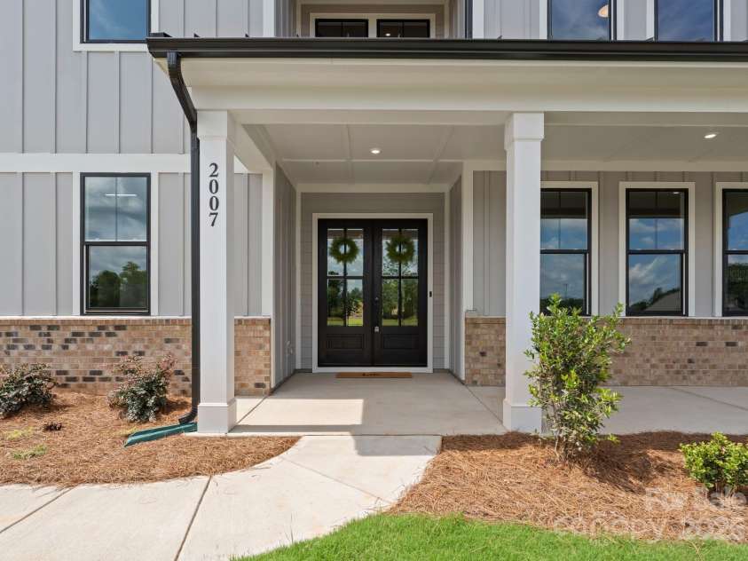 2007 Kendall Drive, Wesley Chapel, NC 28173.  MLS# CAR4207149, YatesRealty ID 31097. Front Entry