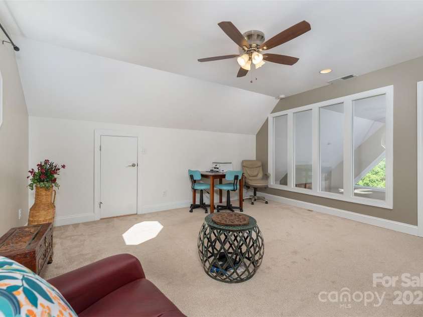 18 Timber Moss Drive, Asheville, NC 28804.  MLS# CAR4299629, YatesRealty ID 31099. Loft area- perfect for an office!