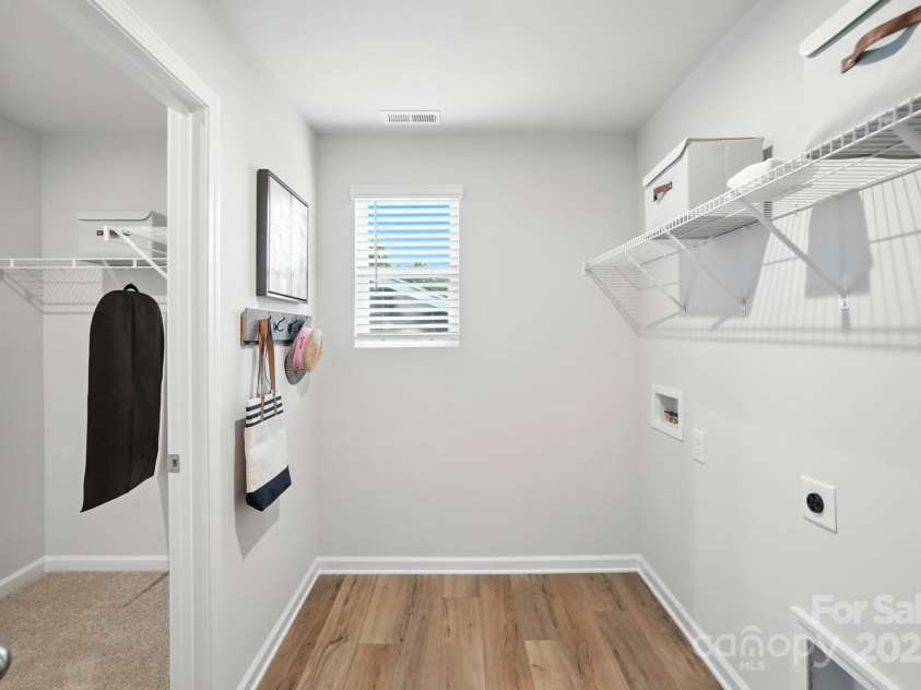 1625 Honey Trail, Monroe, NC 28112.  MLS# CAR4287413, YatesRealty ID 31100. Laundry room representative