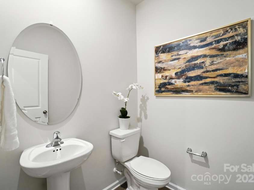 1625 Honey Trail, Monroe, NC 28112.  MLS# CAR4287413, YatesRealty ID 31100. Powder room representative