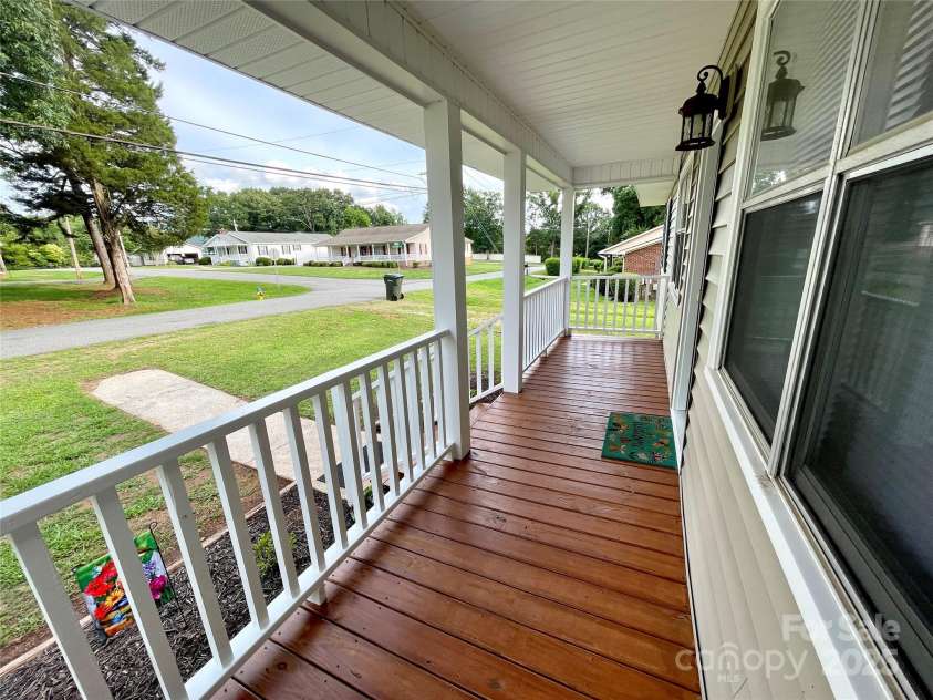 400 Lucy Avenue, Concord, NC 28027.  MLS# CAR4280783, YatesRealty ID 31101. New front porch