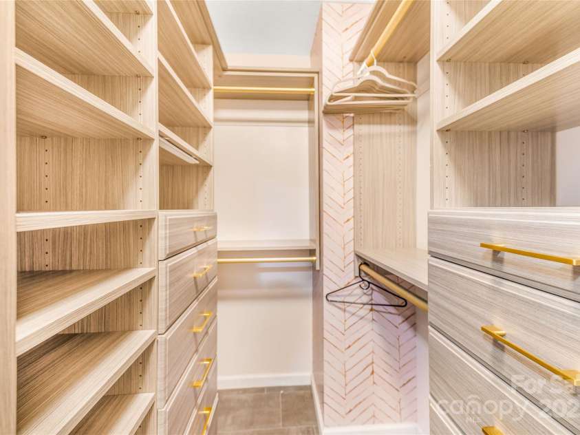 45 Heather Mist Drive, Weaverville, NC 28787.  MLS# CAR4282171, YatesRealty ID 31108. Outfitted closet