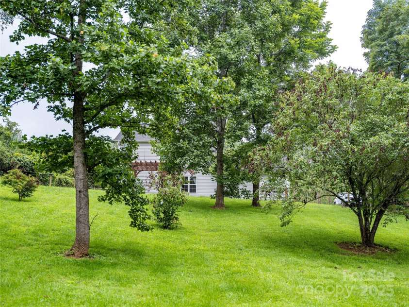 45 Heather Mist Drive, Weaverville, NC 28787.  MLS# CAR4282171, YatesRealty ID 31108. With trees for shade!