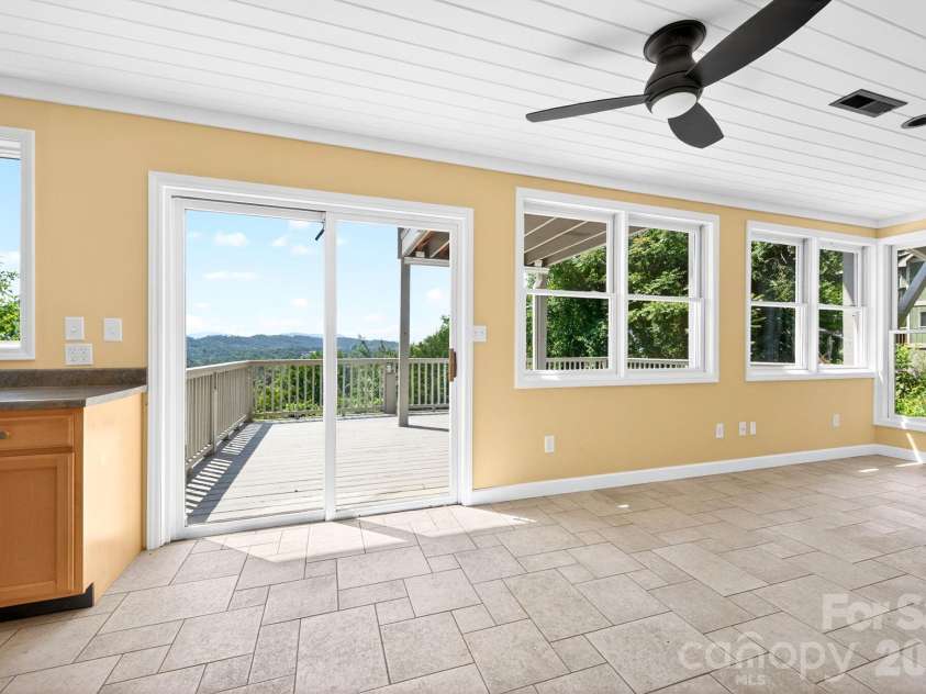 38 Lookout Road, Asheville, NC 28804.  MLS# CAR4387635, YatesRealty ID 31110. Lowest Below Grade level