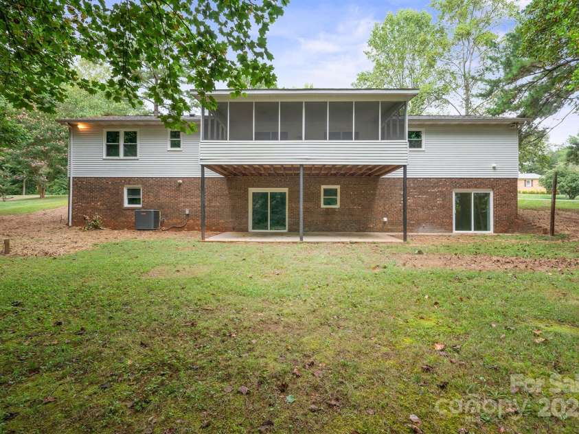 1028 Hunter Valley Road, Shelby, NC 28150.  MLS# CAR4282775, YatesRealty ID 31117. Back of the house