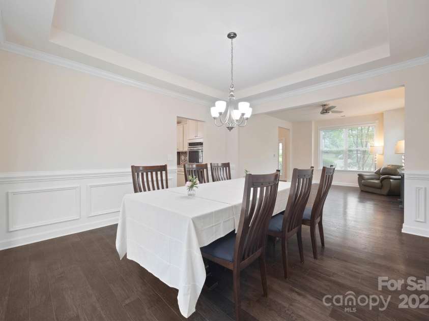 16928 Alydar Commons Lane, Charlotte, NC 28278.  MLS# CAR4289485, YatesRealty ID 31124. Formal Dining Room and Living Room