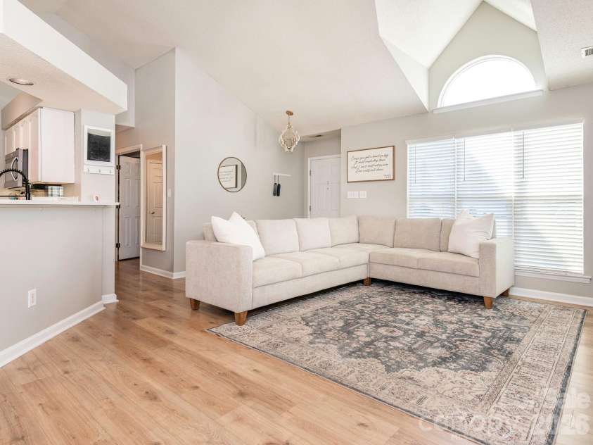 3930 Huntmeadow Drive, Charlotte, NC 28269.  MLS# CAR4387063, YatesRealty ID 31125. Living Room for all to gather and entertain