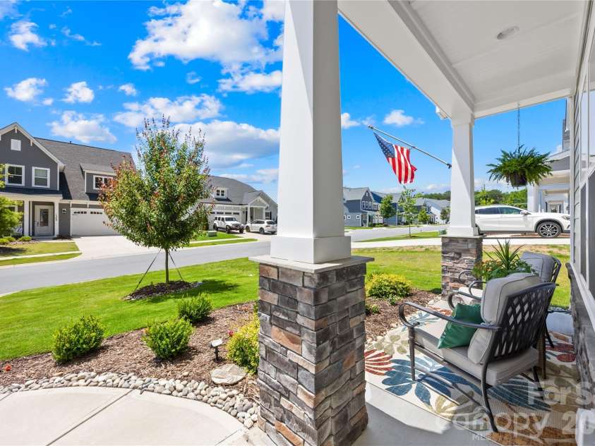 1368 Cedardale Lane, Denver, NC 28037.  MLS# CAR4391395, YatesRealty ID 31129. Front Patio